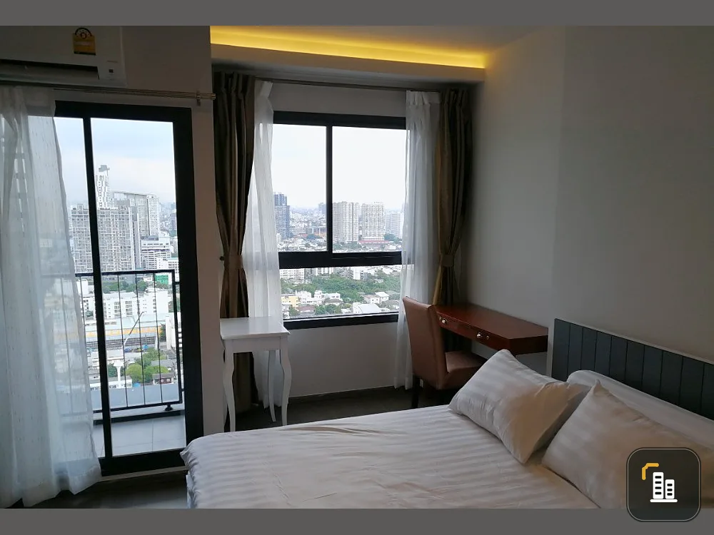 For rent, Ideo Sukhumvit 93, high floor, beautiful view, can't miss it.