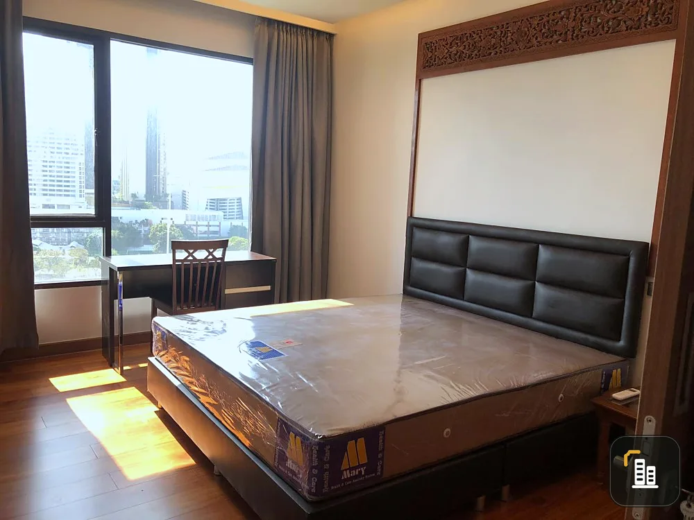 House for rent, Chao Phraya, size 64 sq m. River view, beautiful room, good view, very pleasant, book now, do not wait.