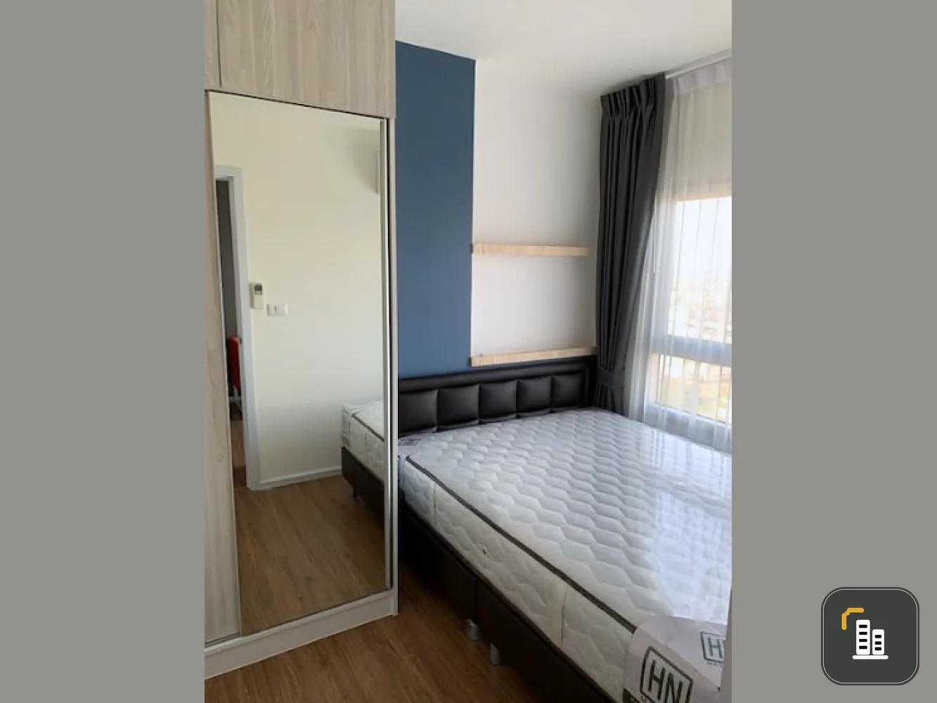 Condo for rent Notting Hill Sukhumvit-Praksa Travel comfortably, good weather, shady, do not miss