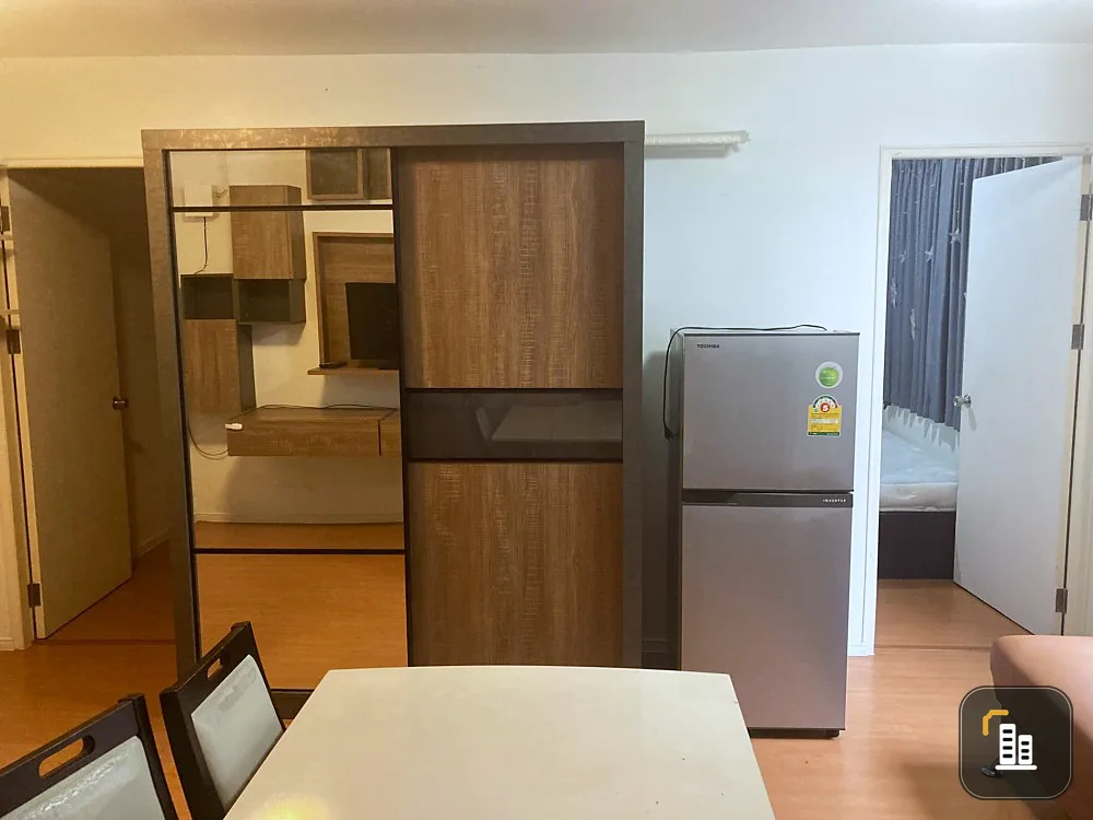 2 bedrooms have arrived. For rent, Lumpini Township, Rangsit, Khlong 1, built-in furniture. This price is very worthwhile.