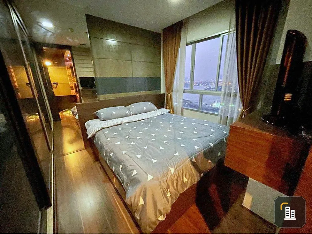 Condo for rent, Lumpini Ville Ratburana-Riverview, 23rd floor, river view, beautiful decoration, ready to move in. Book now!!