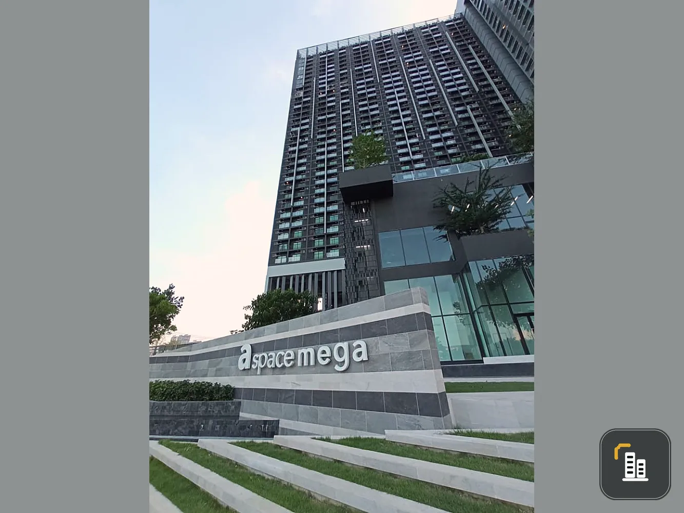 Sale down payment, A Space Mega Condo, 2nd floor, 17th floor, pool view, good location, near the mall, convenient to travel, good price, don't miss it!!