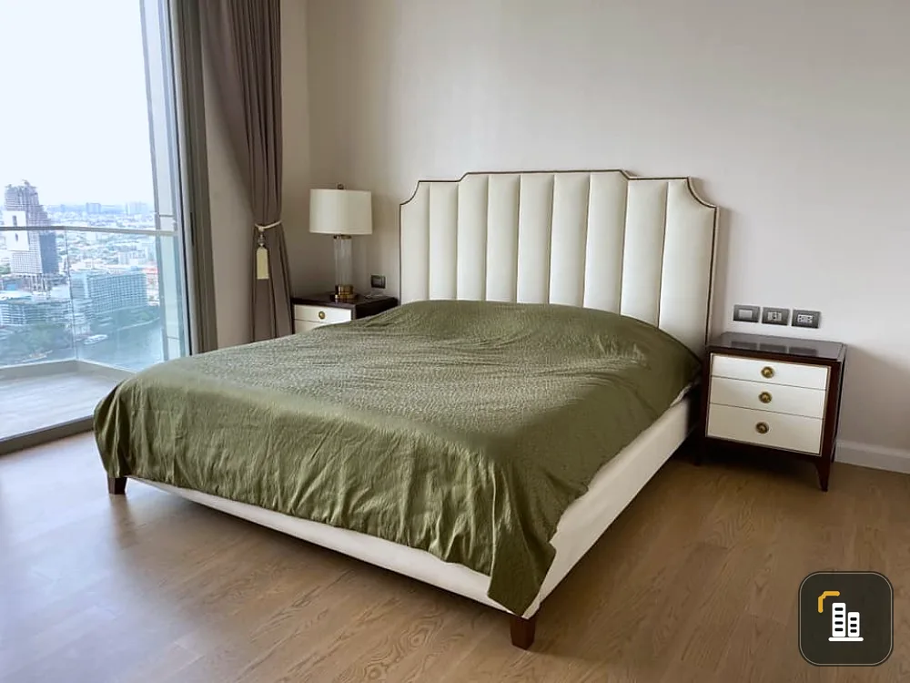 Condo for rent, Magnolias Waterfront Residences (Icon Siam), high floor, beautiful river view, don't miss it.