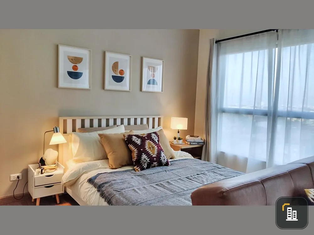 For rent, S&S Sukhumvit condominium, beautiful room, newly decorated, ready to move in. Don't miss it.