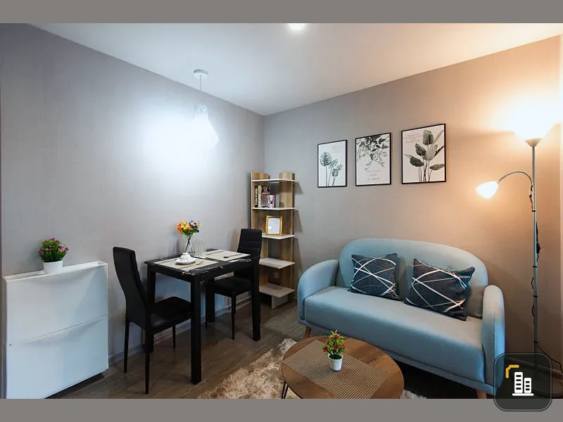 New condo for sale, Reach Phaholyothin 52, beautiful room, fully furnished, ready to move in, at a low price. Hurry up to reserve.