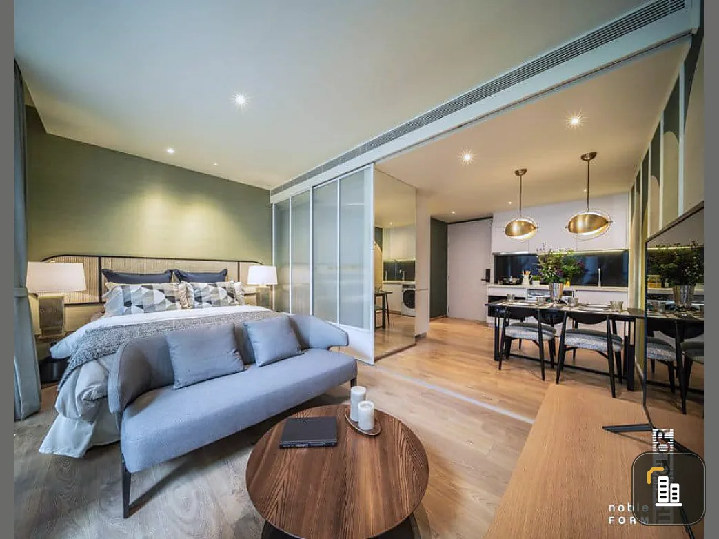 Sale down payment, Noble Form Condo, Thonglor, new project, in the heart of the city, convenient for everyone, don't wait!!