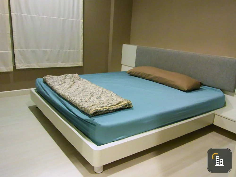 Condo for sale, The Room Ratchada, Ladprao, beautiful room, top floor, Building D, near MRT Lat Phrao, hurry!!