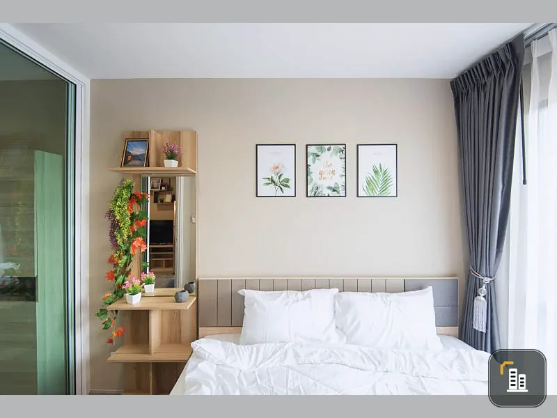 New condo for sale, Reach Phaholyothin 52, beautiful decorated room, fully furnished, ready to move in. Hurry up to reserve.