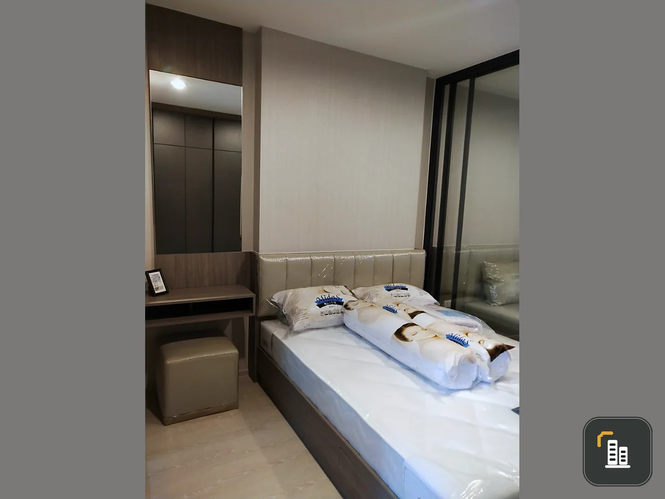 Sell / rent Ideo Thaphra Interchange, partition the room in proportion, 19th floor, get a view of the city. Anyone who can live is very satisfied. Urg