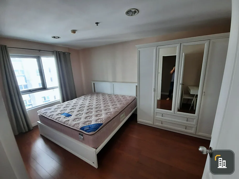 For rent, Belle Grand Rama 9, size 96 sq.m., 15th floor, Building C2, beautiful view, ready to move in, hurry up to reserve, don't wait!!