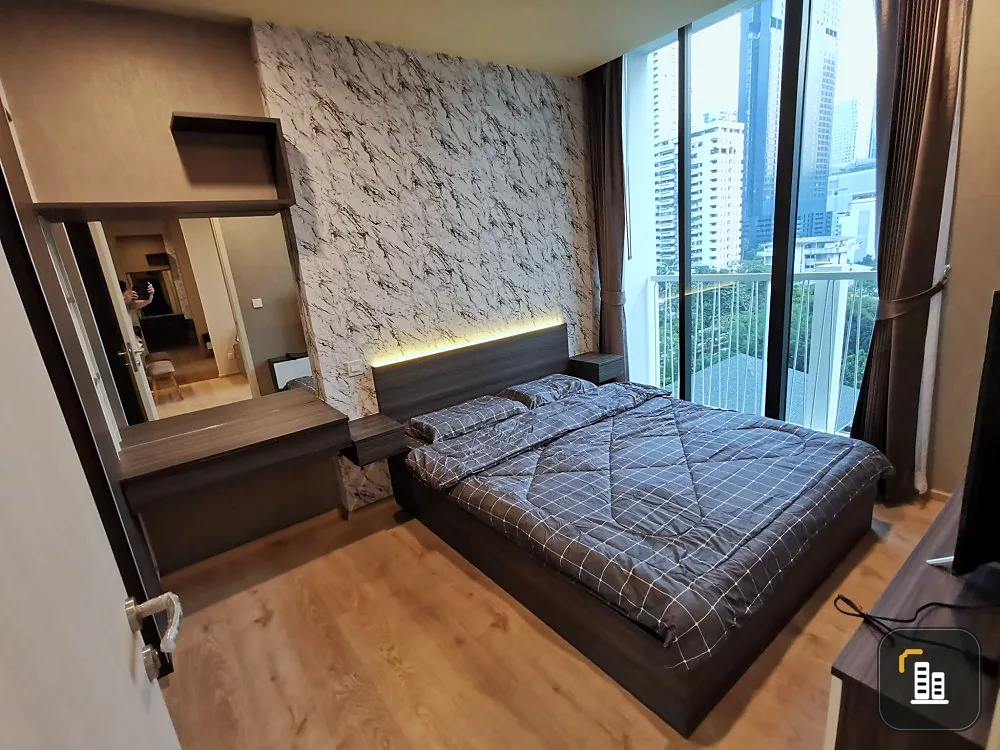 Condo for rent, Noble Recole, Sukhumvit 19, Built-in, the whole room is ready to move in, near the BTS, book now, don't miss it!!