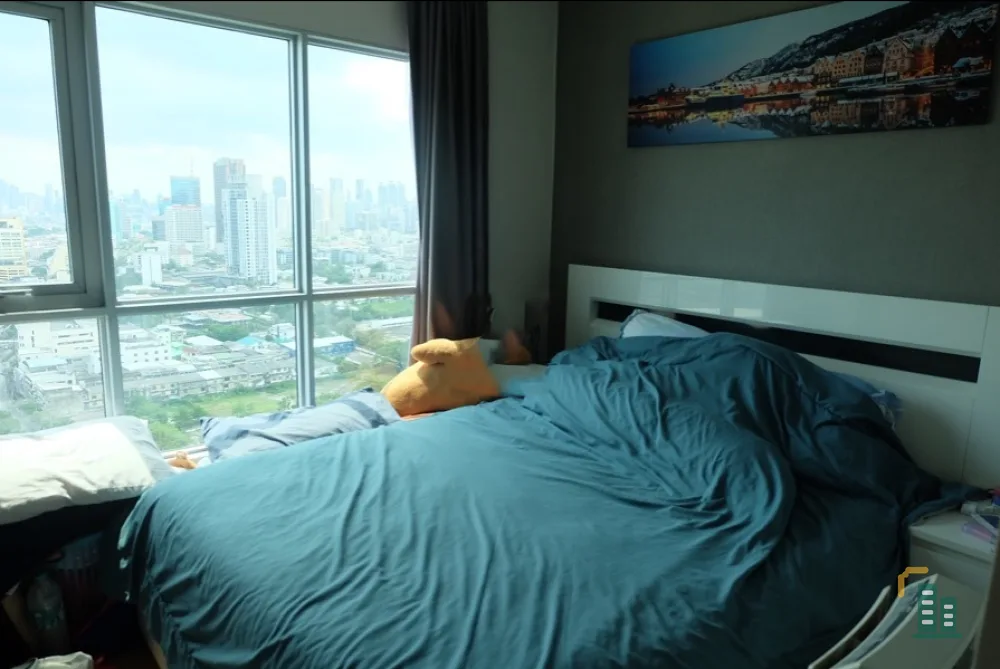Condo for rent, The Aspire Rama 4, size 39 sq.m., 29th floor, city view and Sukhumvit, beautiful room, ready to move in. Book now