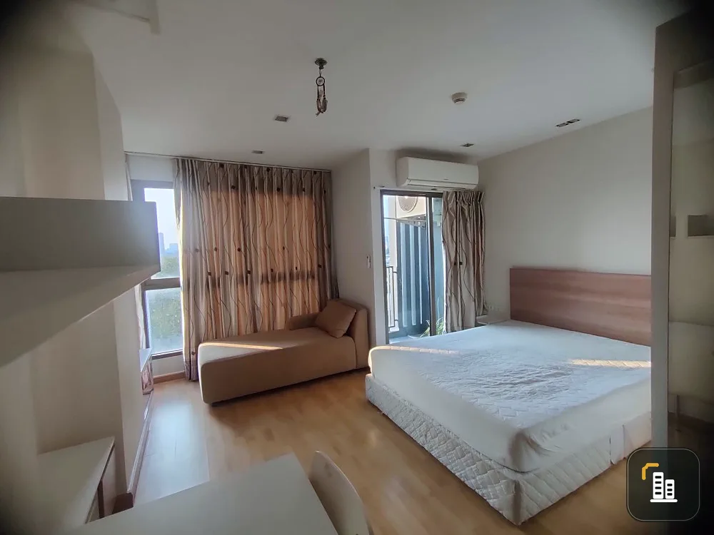 Sell / rent Condo Casa Condo Asoke - Din Daeng, corner room, beautiful view, comfortable, fully furnished, ready to move in, hurry!