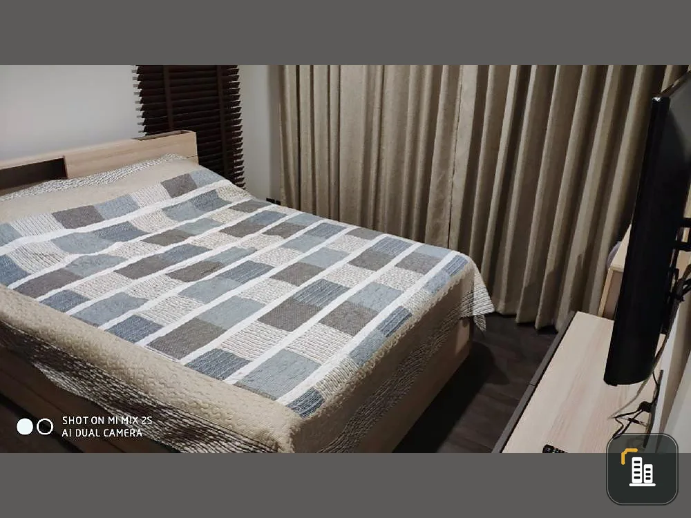 Sell!! Condo The Line Asoke - Ratchada, 8th floor, corner room, fully furnished. Ready to move in, don't miss it!!