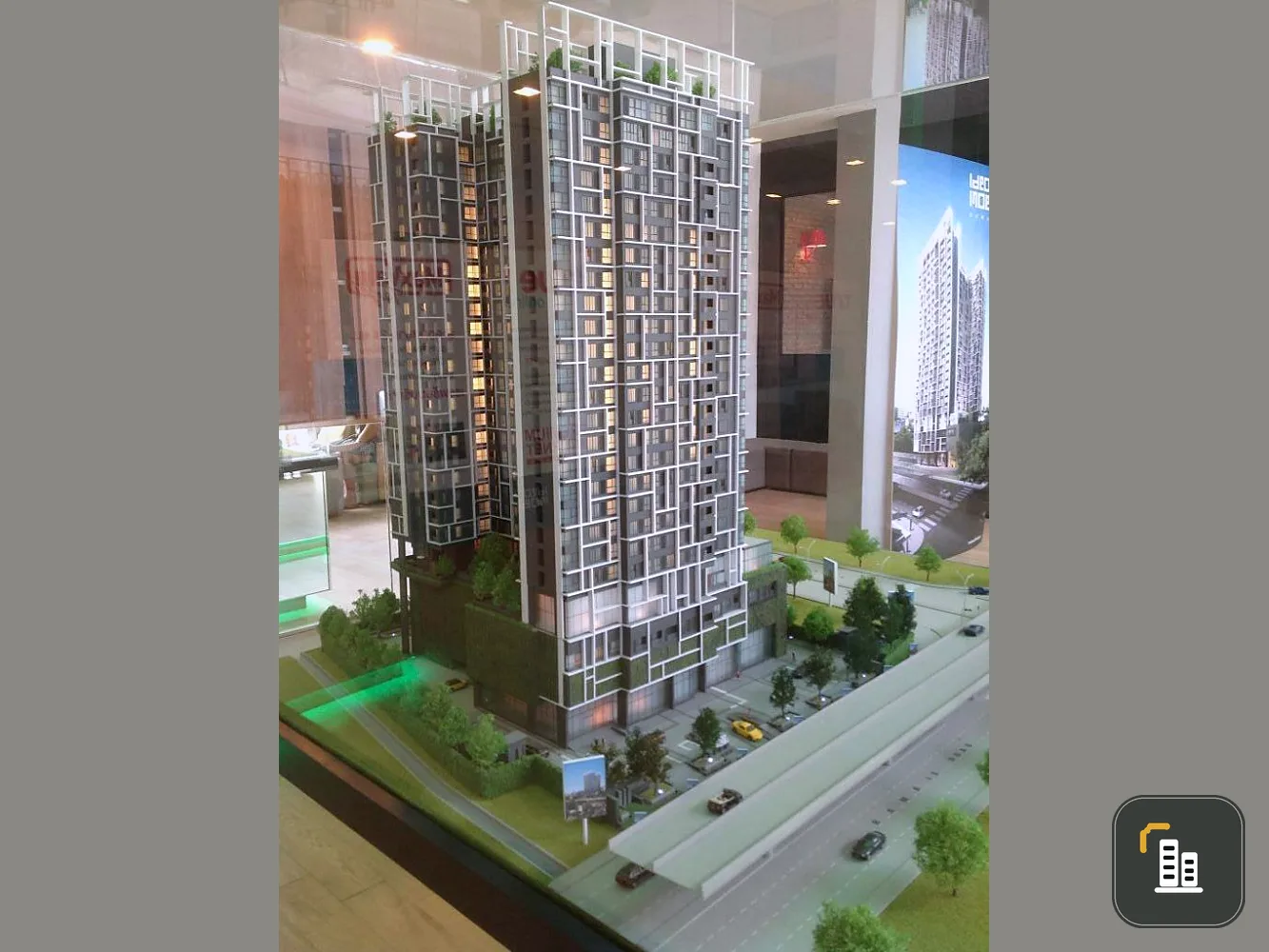 For rent!! Condo Ideo Mobi Rama 9, size 31 sq.m., 24th floor, fully furnished, ready to move in, don't miss it!!