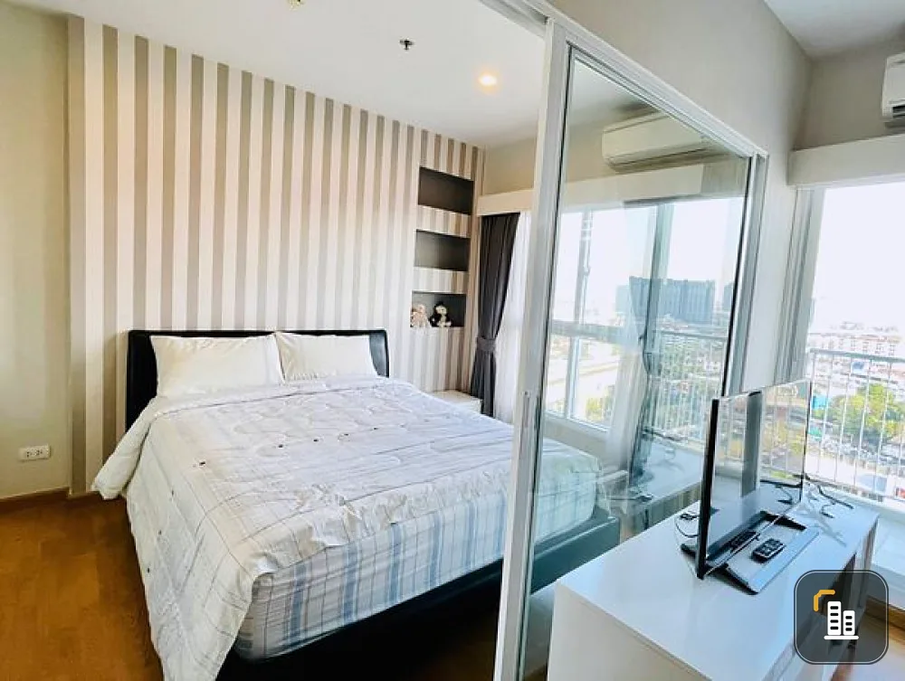Condo for sale Parkland Ratchada-Wong Sawang, fully furnished room, good price, comes with full facilities. Hurry up and reserve now.