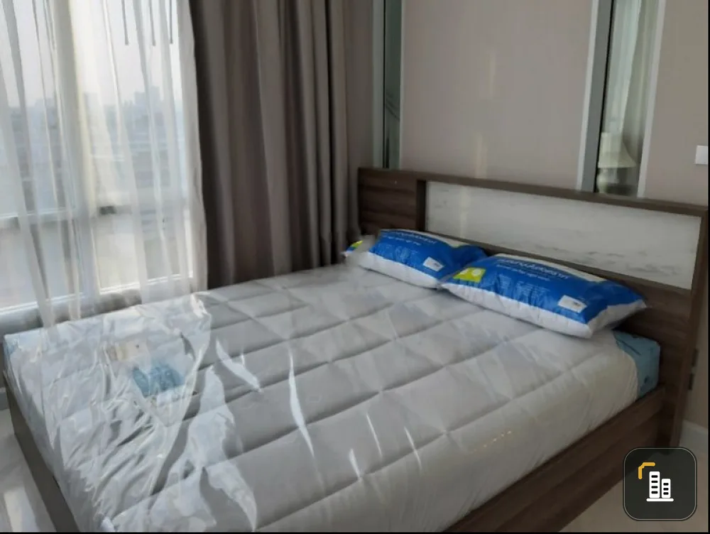 For rent!! Condo The Sky Sukhumvit, 14th floor, Building C, corner room, high floor, good view, new room, beautiful room, do not miss!!