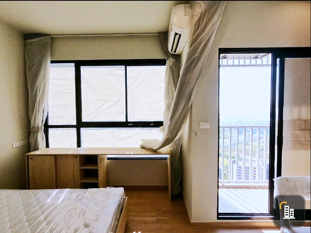 For rent!! Condo Common TU, size 30.8 sq.m., 24th floor, fully furnished, you can move in, don't miss it!!