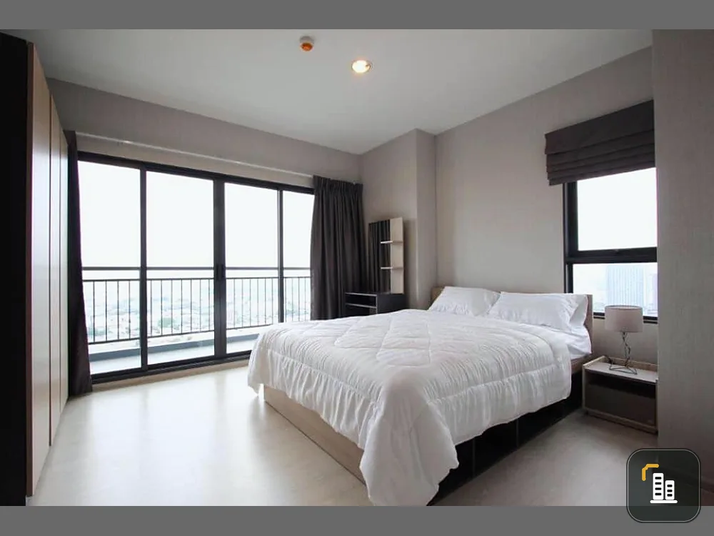 For rent, Ideo Sukhumvit 115, corner room, beautiful, fully furnished, good view, don't wait.