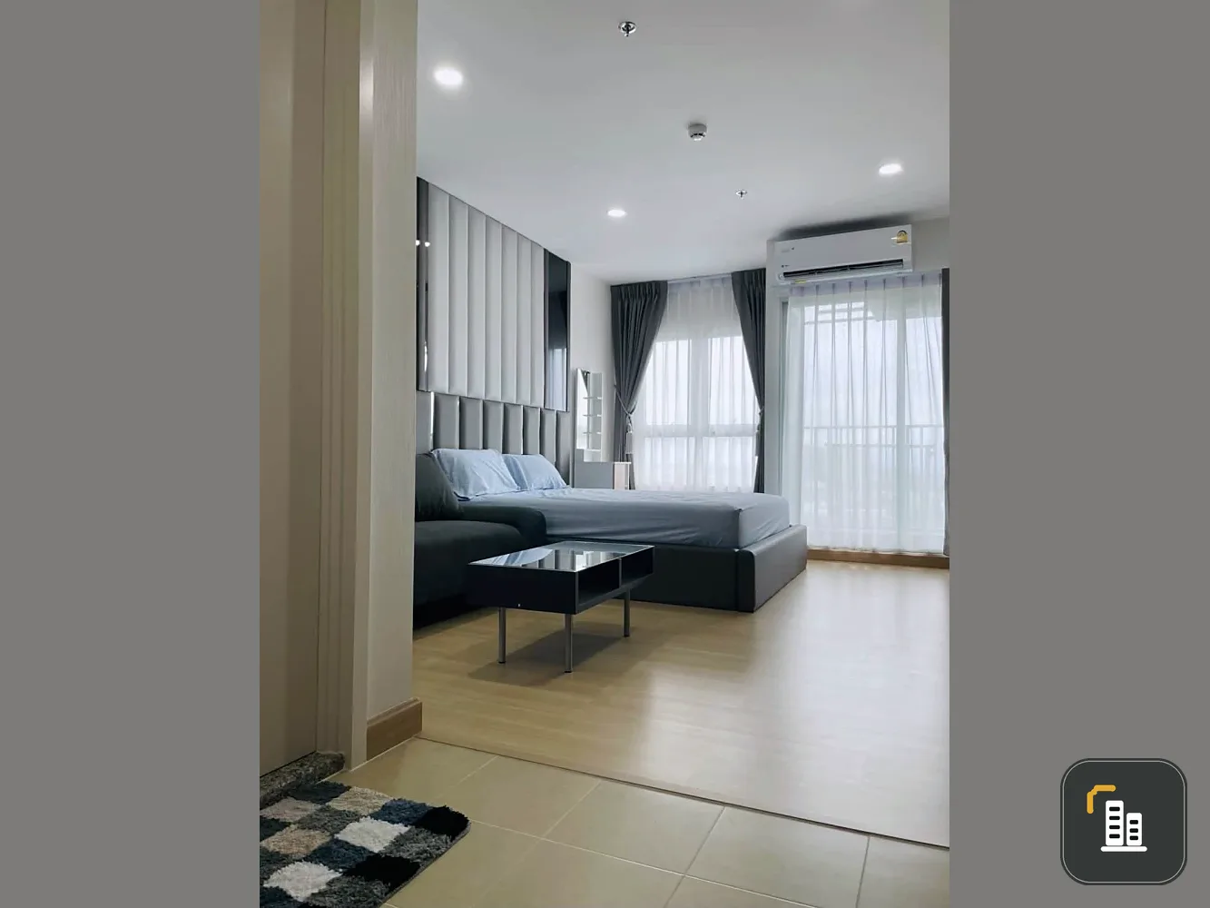 Condo for rent, Supalai Veranda Sukhumvit 117, ready to move in, fully furnished with appliances. Hurry and reserve yours!