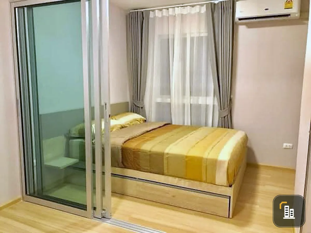 Sell/rent Plum Condo Chaengwattana, fully furnished, good index, room divider. Good like this. Book now.