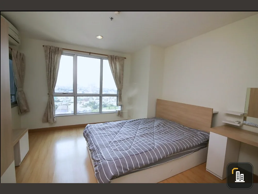 Urgent sale!! Condo Life @ Ratchada-Sutthisan, next to MRT Sutthisan, corner room, 12A floor, very new room, built-in furniture
