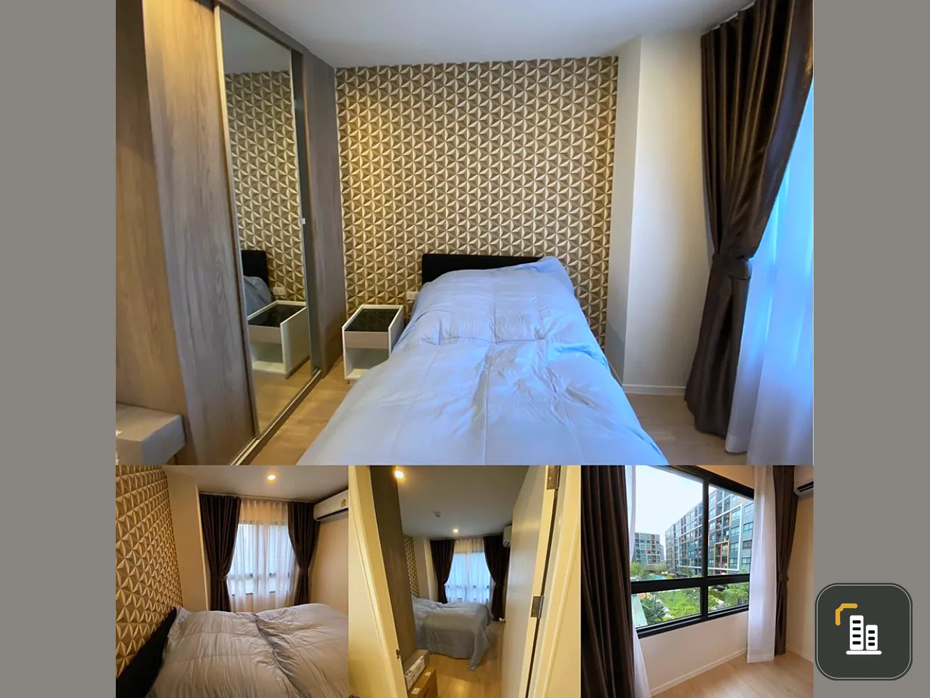 Urgent sale!! Icondo Green Space, Sukhumvit 77, 3rd floor, overlooking the field / pool. Fully furnished, don't miss it!!