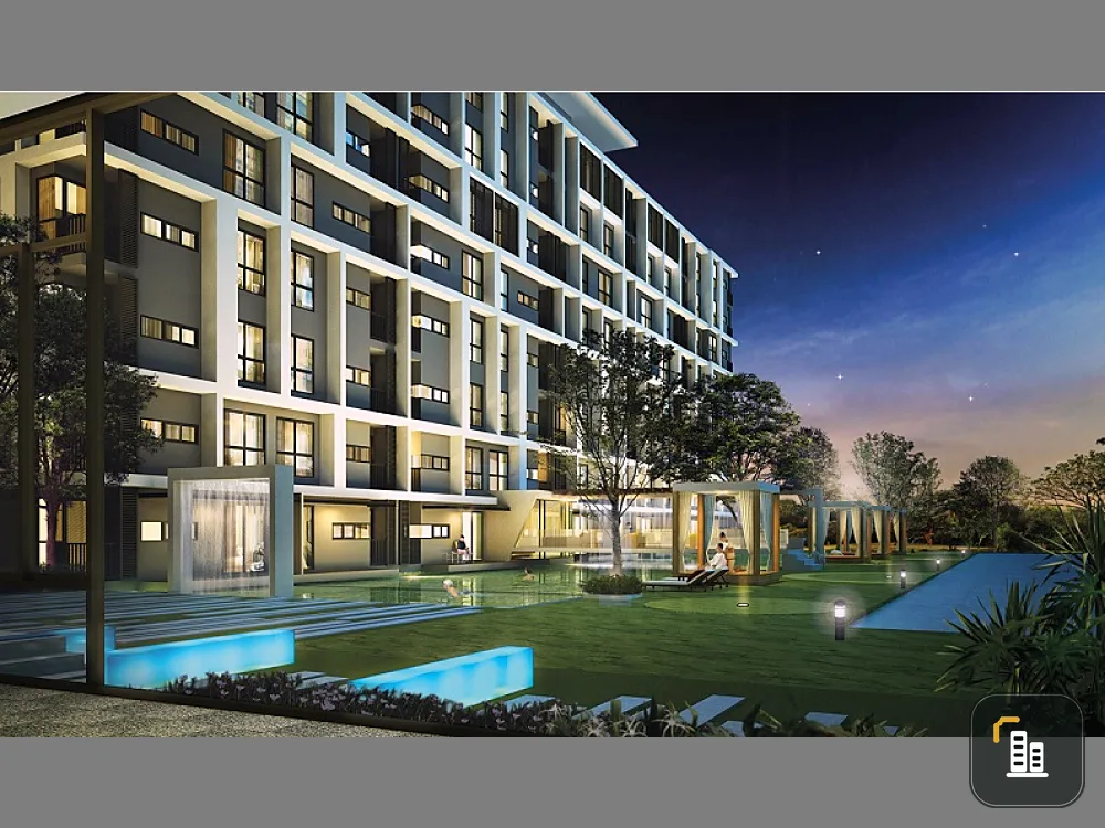 Condo for sale, Metro Sky Ratchada, near the east train station, beautiful room, nice room, don't wait, hurry up