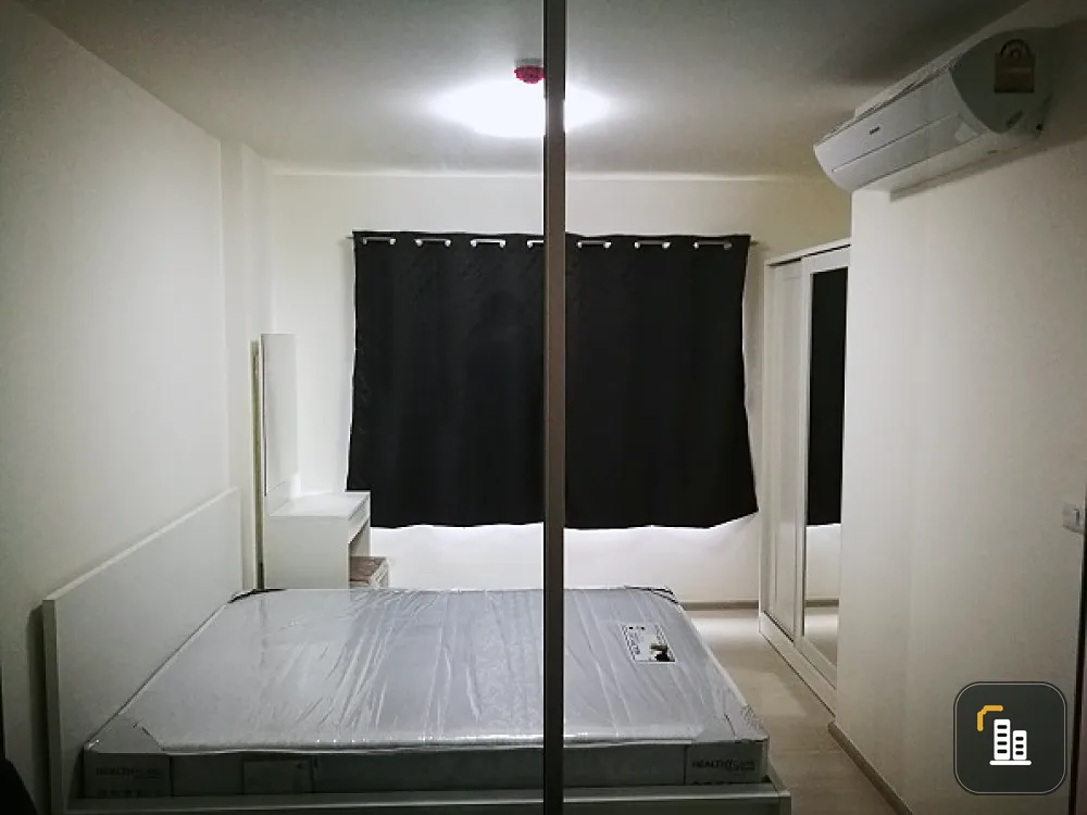 Sale Condo Aspire Ladprao 113, beautiful room, good condition, like new, very nice, built-in kitchen set Don't miss out on booking