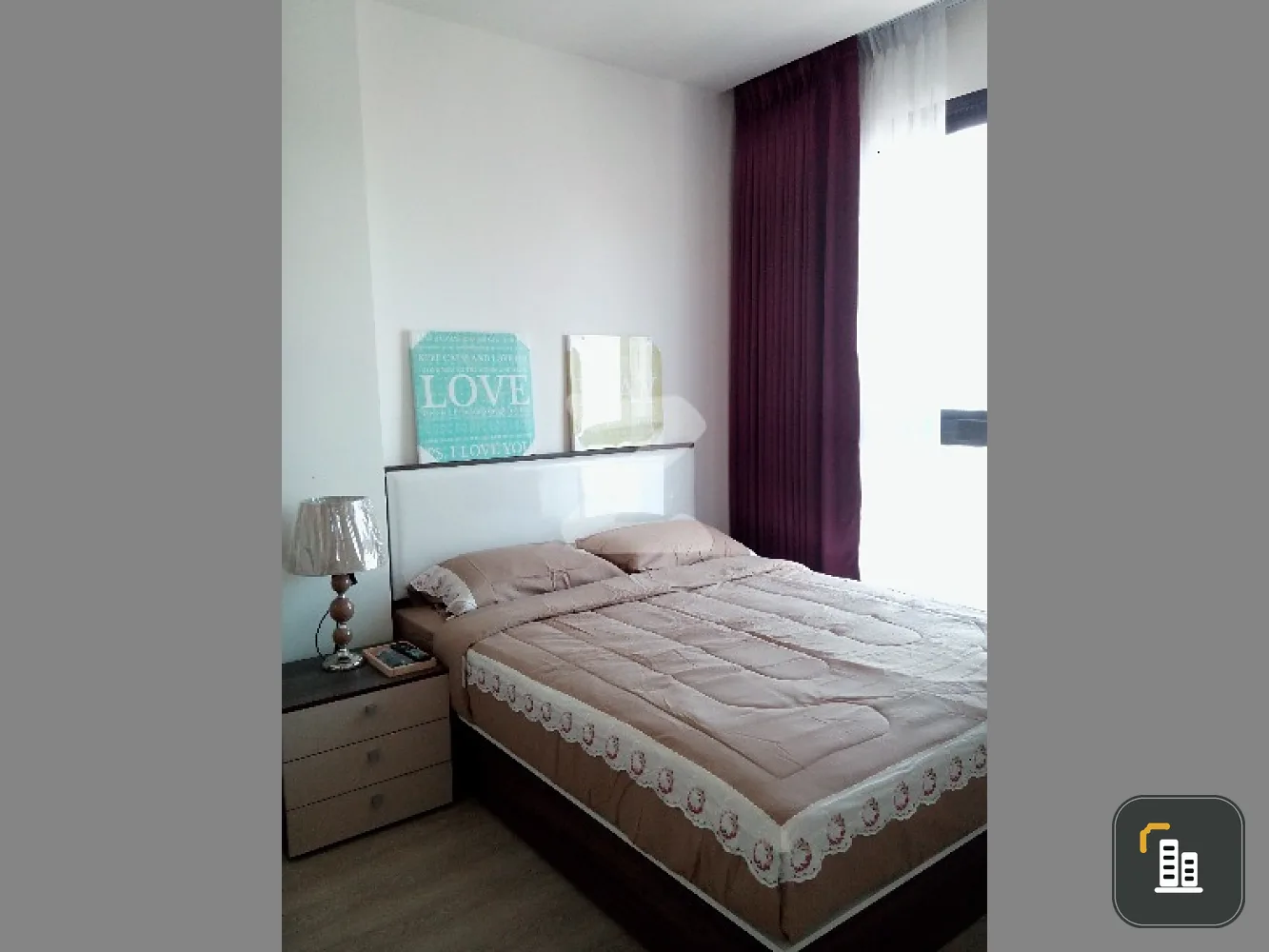 Condo for rent Quinn Ratchada 17 near the subway, beautiful room, very nice, don't wait, hurry!!