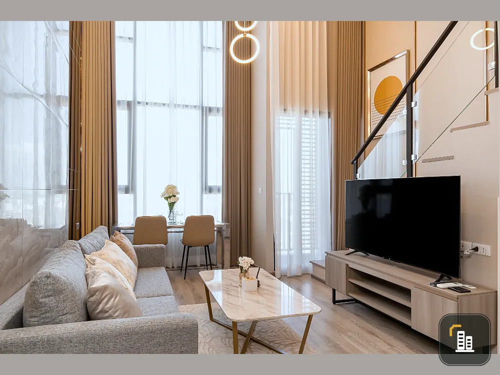 For rent Knightsbridge Agricultural Society, Duo space type room, 18th floor, beautiful room, fully decorated, luxurious, very nice