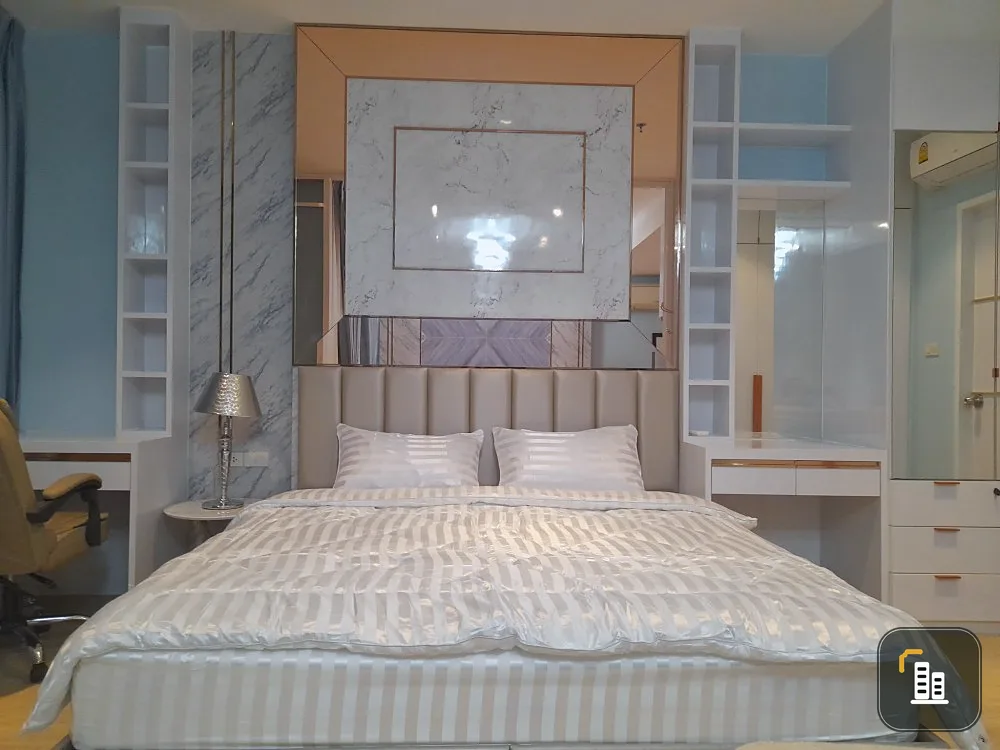 Condo for rent, Villa Ratchathewi, beautiful room, golden location, economic source and leading shopping center. Don't wait, book now!