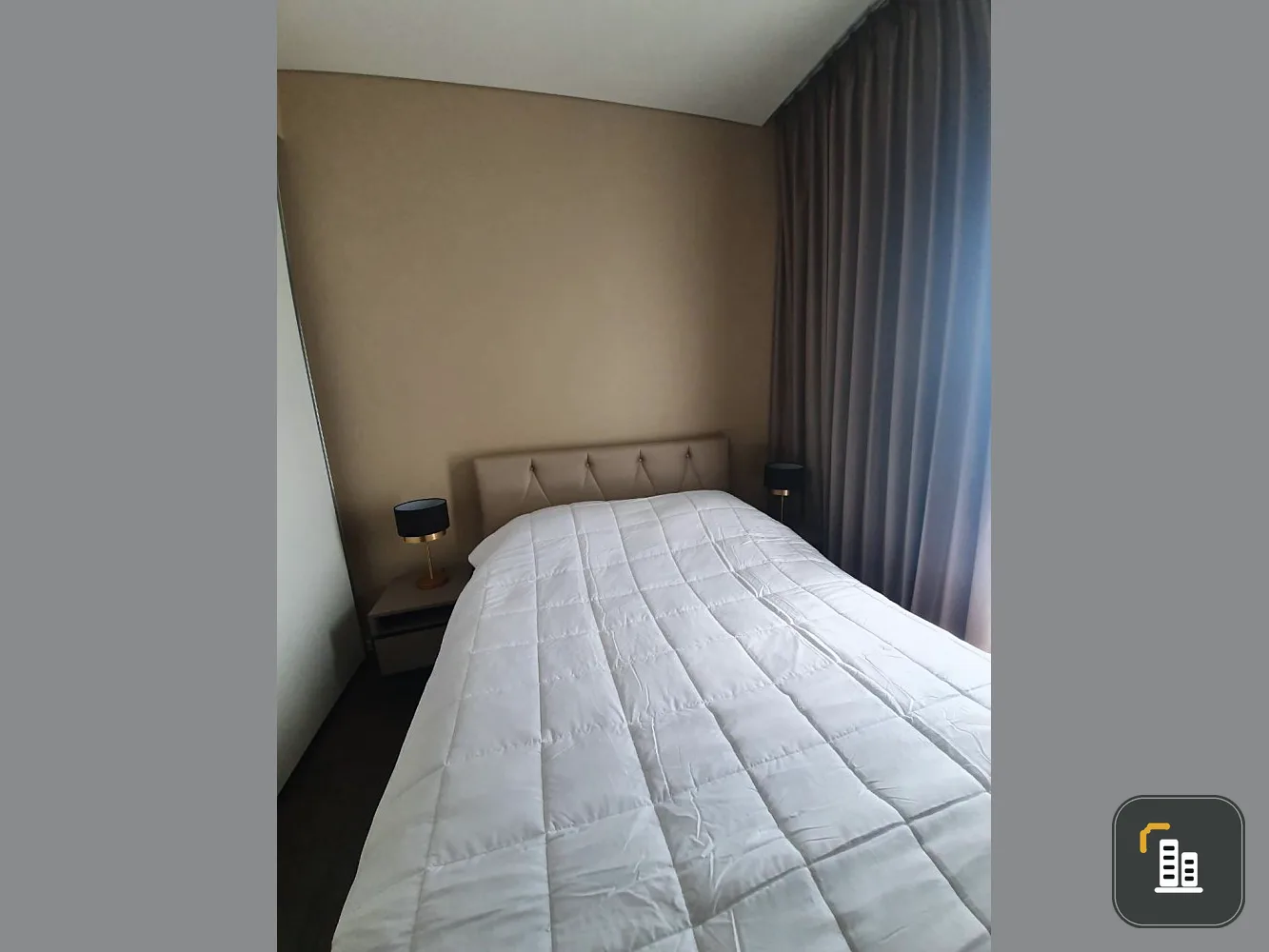 For rent, The Saint Residence, 2 bedrooms, 2 bathrooms, 30th floor, good view, great price, hurry up and move quickly, don't wait.
