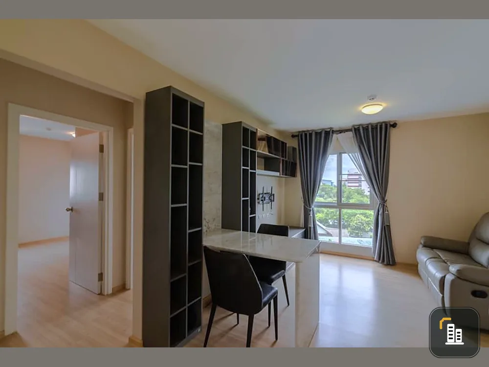 Sell or rent Plum Condo Chaengwattana, Phase 2, empty room, good price, I can tell you that the room decoration type must not miss this room.