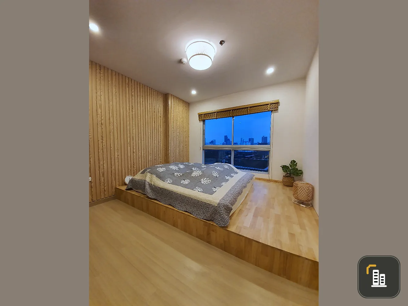 Urgent sale!! Condo Supalai Veranda Rama 9, decorated in Muji style, beautiful room, don't miss it!!