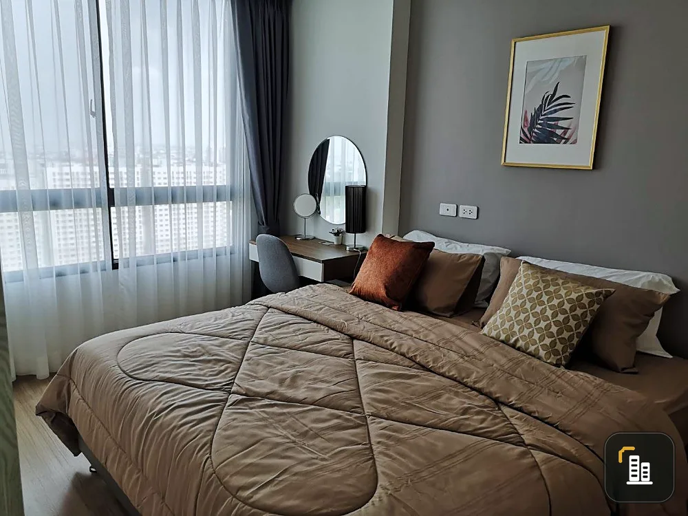 For rent!! Condo Artemis Sukhumvit 77, beautiful room, high floor (23rd floor), fully furnished, ready to move in, don't miss it!!