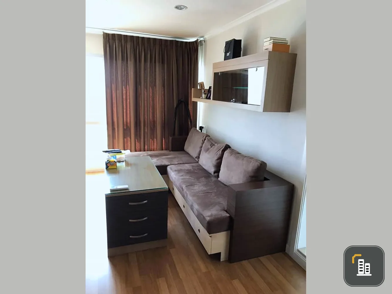 Condo for rent, Lumpini Park Riverside - Rama 3, high floor, beautiful view, river view, 2 bedrooms, book now!