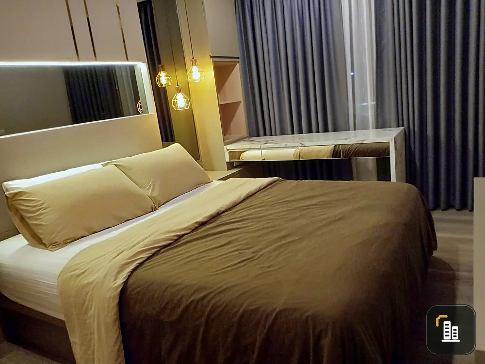 Condo for sale, Aspire Sathorn-Taksin (Copper Zone), beautiful room, built-in, full view, ready to move in, buy now