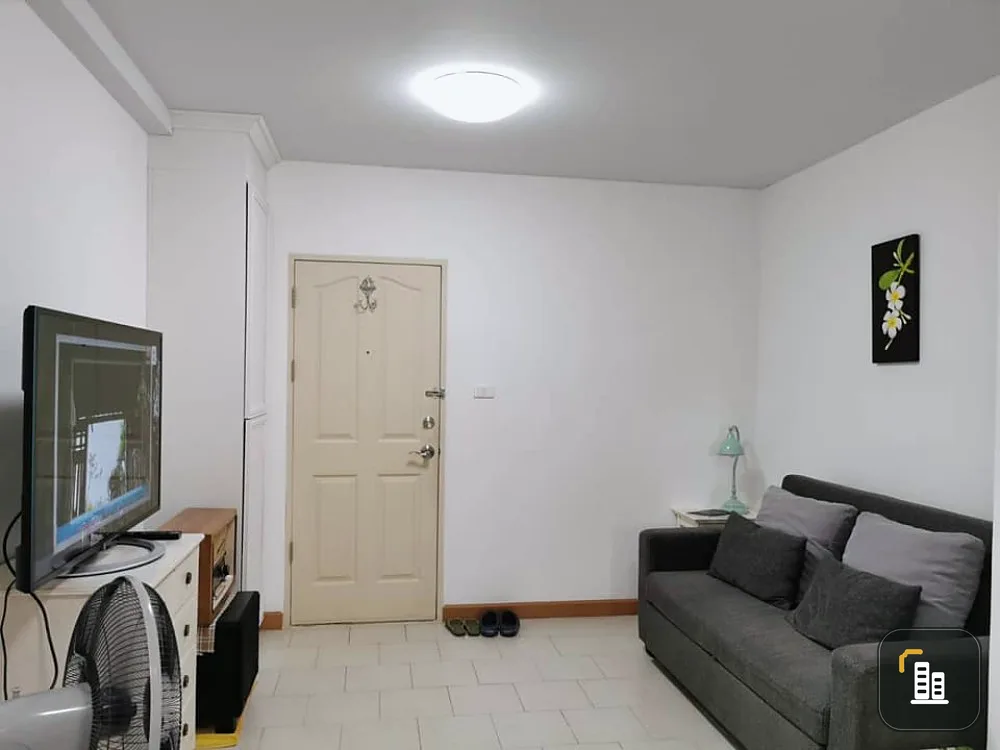 Condo for sale, Supalai City Resort Ratchada-Huay Kwang, near MRT, convenient to travel, ready to move in, good investment, don't wait!!