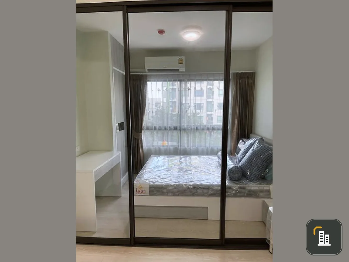 Sale Grene Don Mueang-Songprapha, 4th floor, balcony view, garden and swimming pool. Complete with furniture and electrical appliances