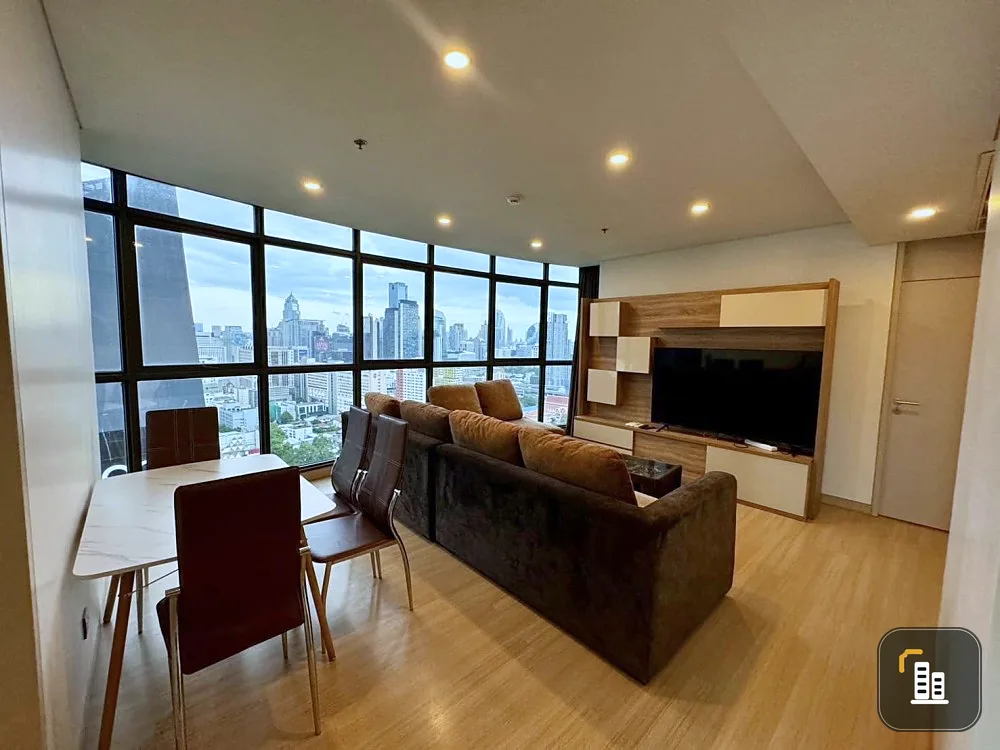 Condo for sale or rent, Lumpini Suite, Phetchaburi-Makkasan, furnished room, ready to move in.