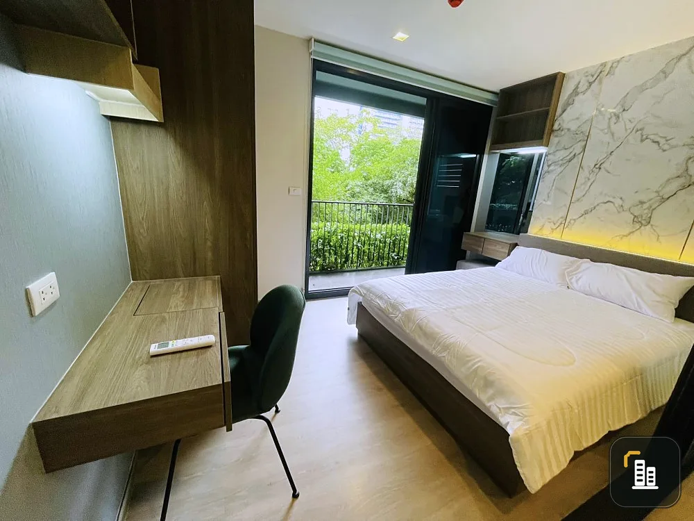 For rent, The line Phahonyothin Park, beautiful room, not expensive price, fully built-in Let me tell you that you must not miss it.