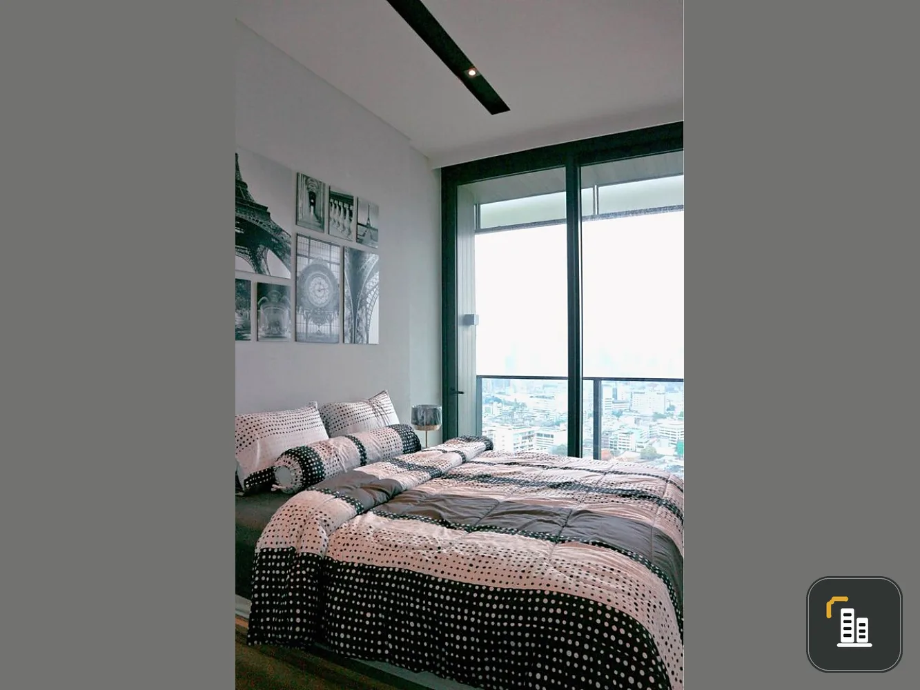 For rent, Banyan Tree Residences Riverside Bangkok, 26th floor, unblocked view, luxurious decoration, very inviting.
