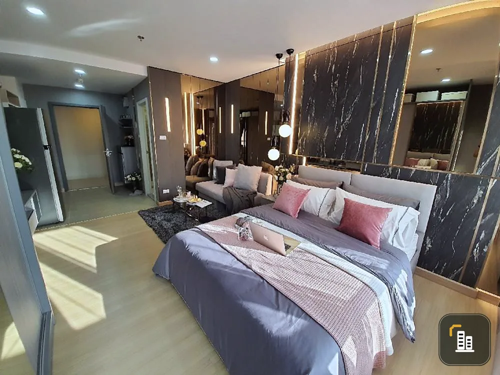 Sale down payment!! Condo Supalai Veranda Ramkhamhaeng, 19th floor, Building B, east balcony, good location, hurry and book now!!