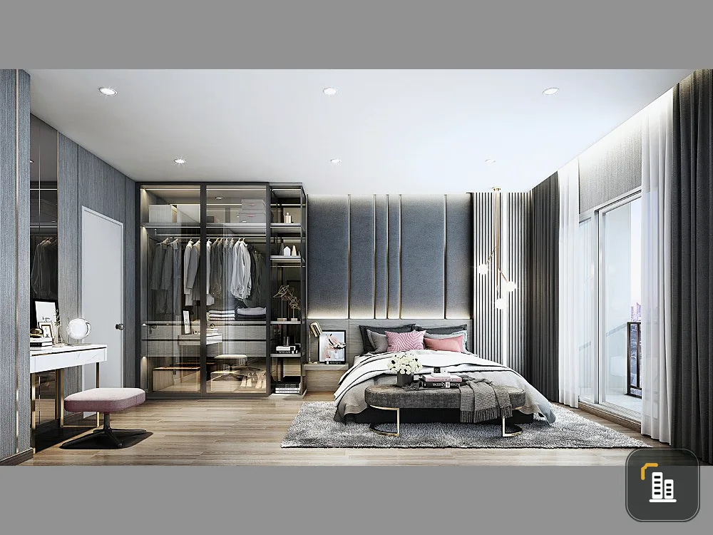 Sale down payment!! Condo Supalai Veranda Ramkhamhaeng, Building B, 7th floor, in front of the project, next to MRT, don't miss it!!