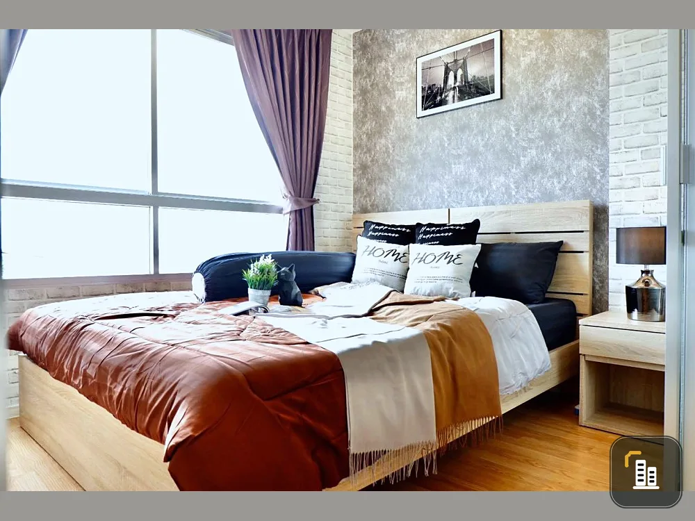 Sale/rent!! Condo Lumpini Ville On Nut-Pattanakarn, beautiful room, fully furnished + electrical appliances, don't miss it!!