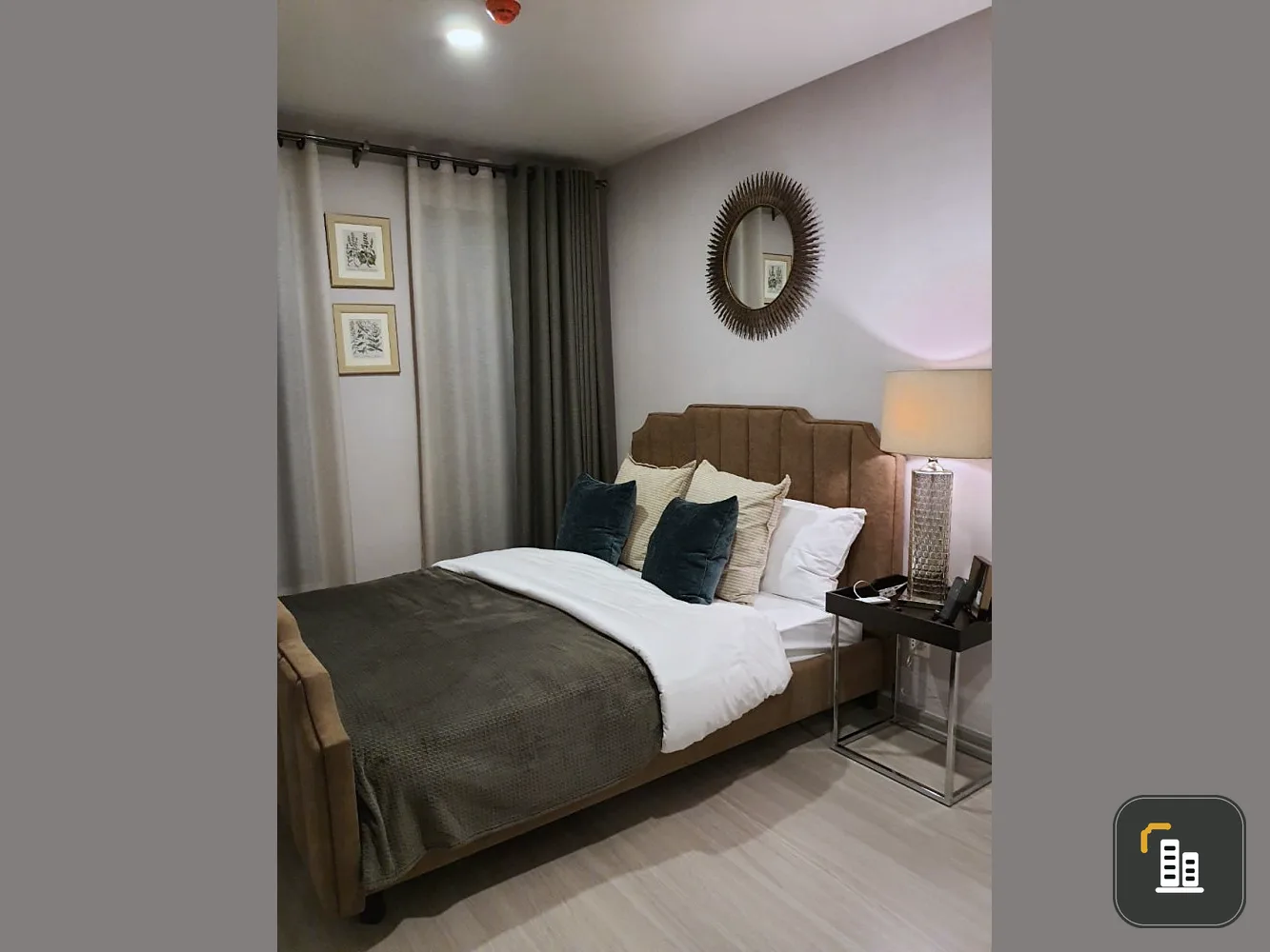 Rent or sale Aspire Asoke-Ratchada Nice decorated room separate Carry a bag ready to move in. move quickly