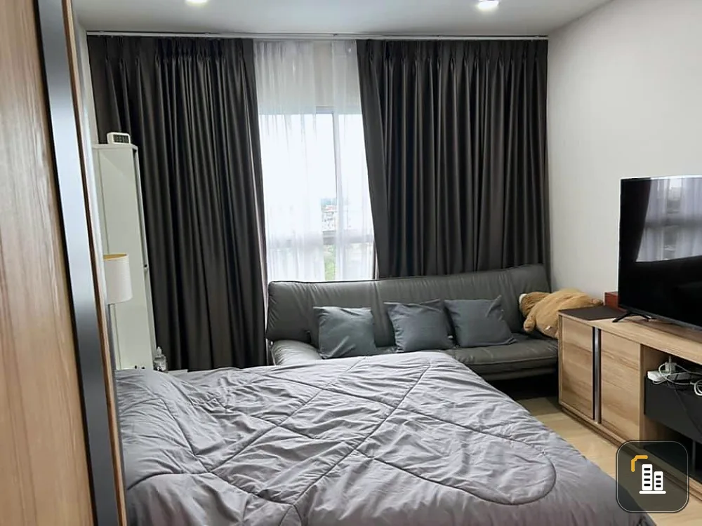 Sale Supalai Park Talat Phlu Station, 8th floor, pool view. with west balcony, beautiful room, ready to move in, book now