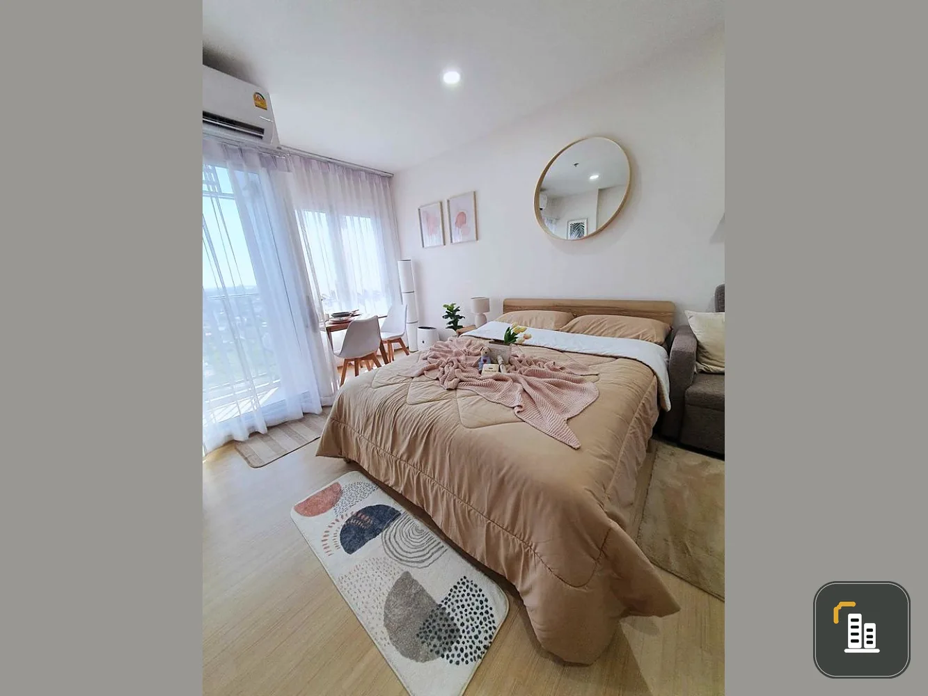 For rent Supalai Veranda, Sukhumvit 117, complete with electrical appliances Don't miss it, book now!