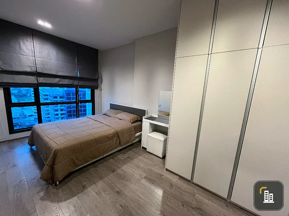 Whizdom Avenue Ratchada-Ladprao for rent, complete electrical appliances. Plus the view is very bright Fully equipped. Hurry up to reserve.